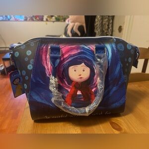Loungefly Coraline Tunnel Satchel Bag